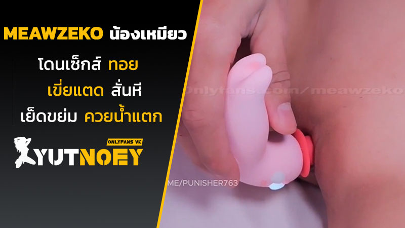 meawzeko น้องเหมียวโดนเซ็กส์ทอย